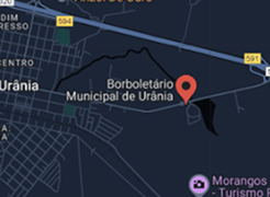 Localização do borboletário